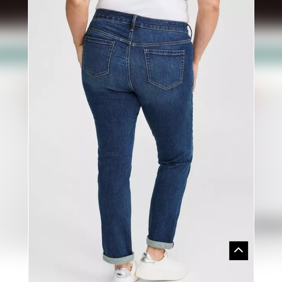 TORRID Boyfriend Ankle Vintage Stretch Jeans - Size 18 - Picture 3 of 10